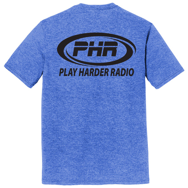 Play Harder Shirt - black & white logo